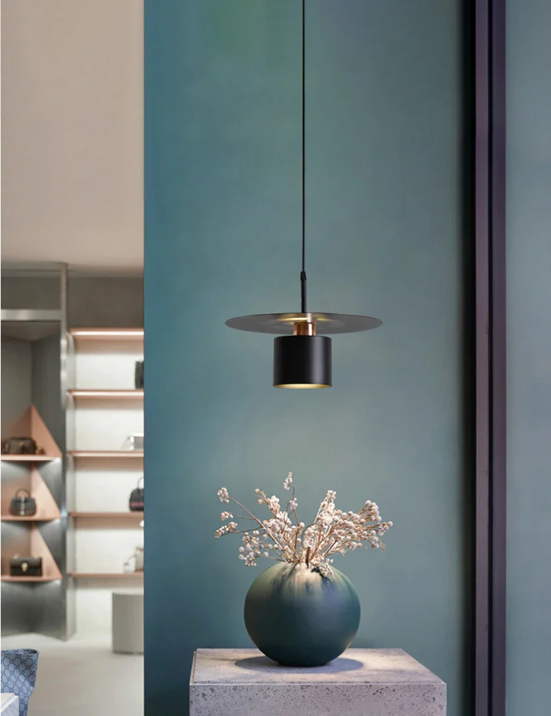 suspension créative à led moderne en fer décoratif - Image 2