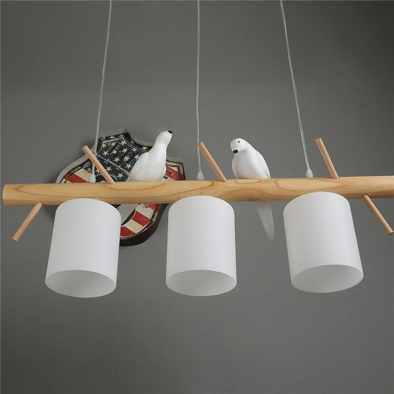 suspension créative nordique en bois pour ambiance moderne - Image 5