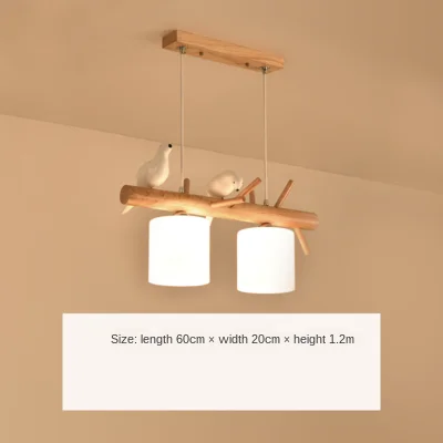 suspension créative nordique en bois pour ambiance moderne - Image 9