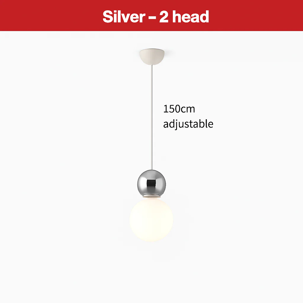suspension danoise led boule lumineuse pour décoration intérieure - Image 12