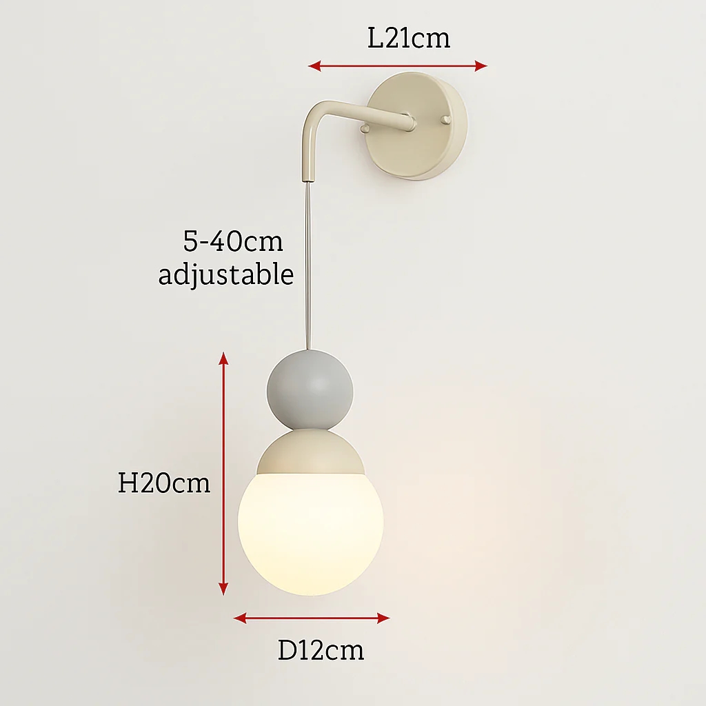 suspension danoise led boule lumineuse pour décoration intérieure - Image 16