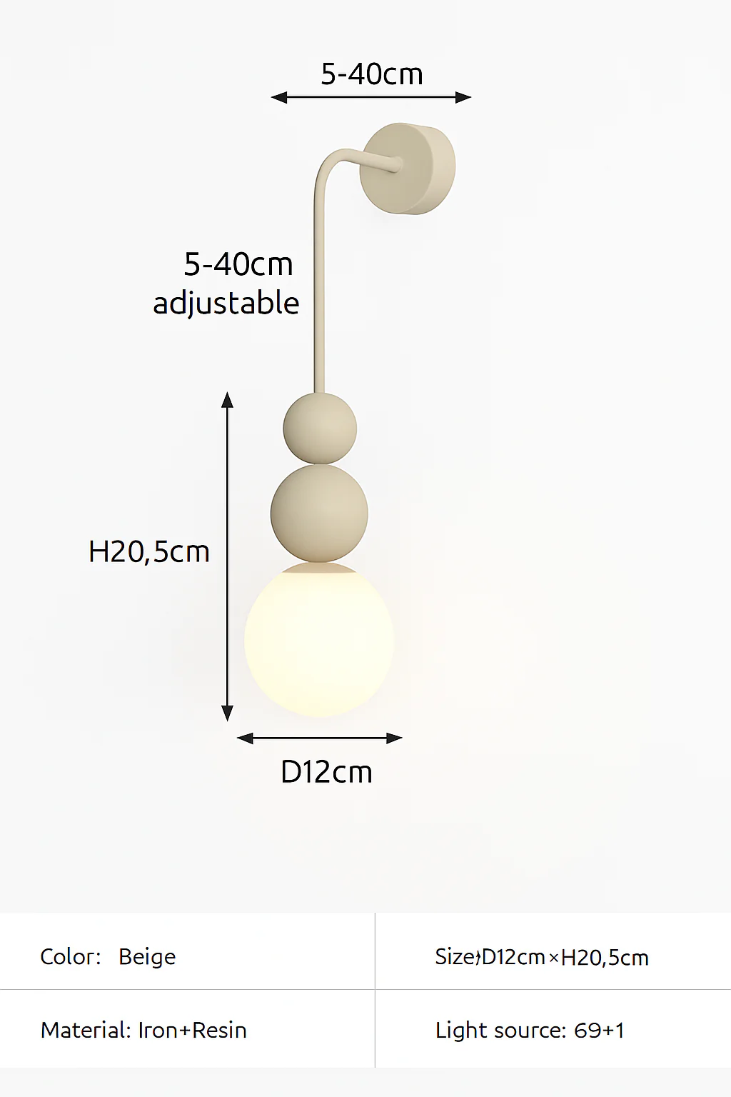 suspension danoise led boule lumineuse pour décoration intérieure - Image 22