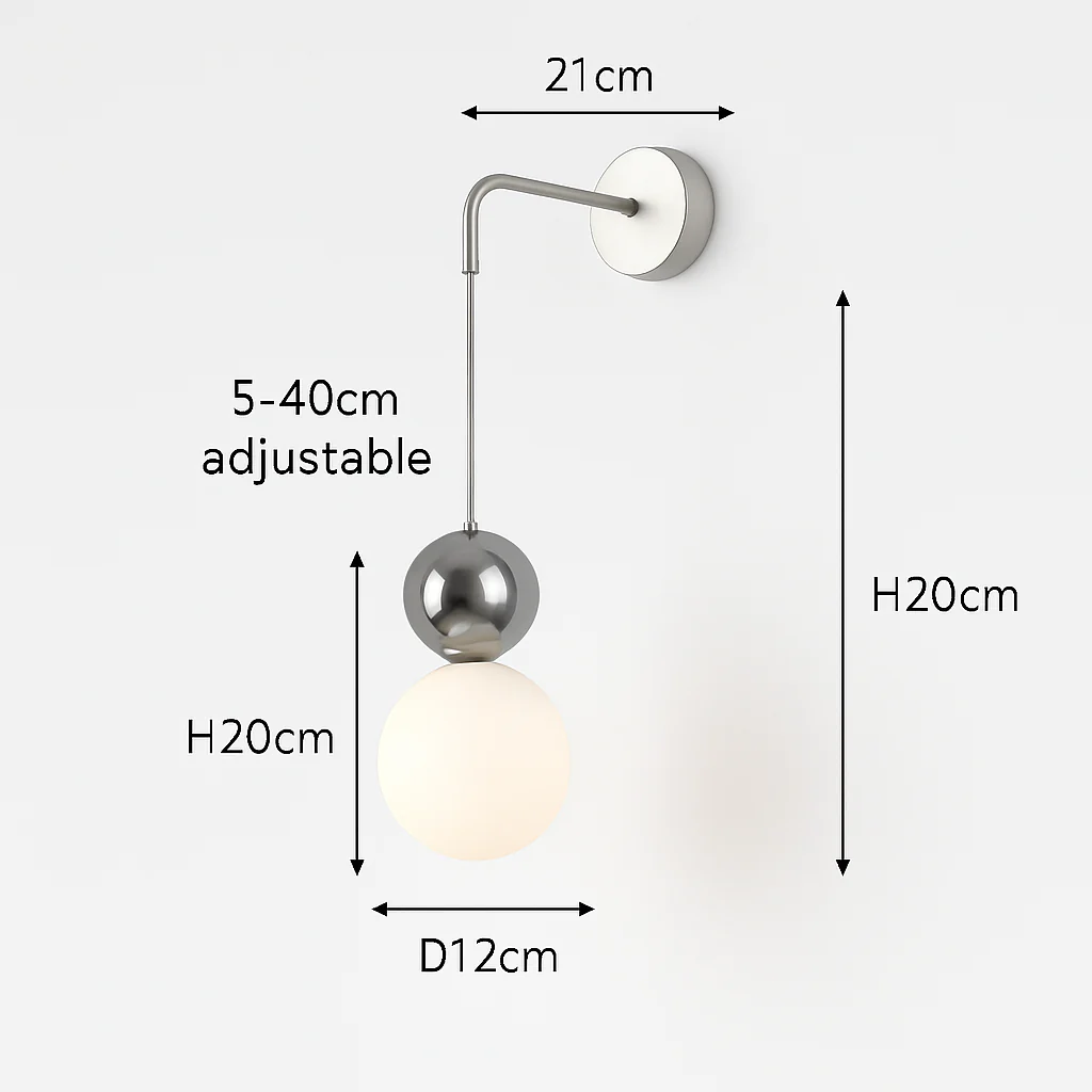suspension danoise led boule lumineuse pour décoration intérieure - Image 24