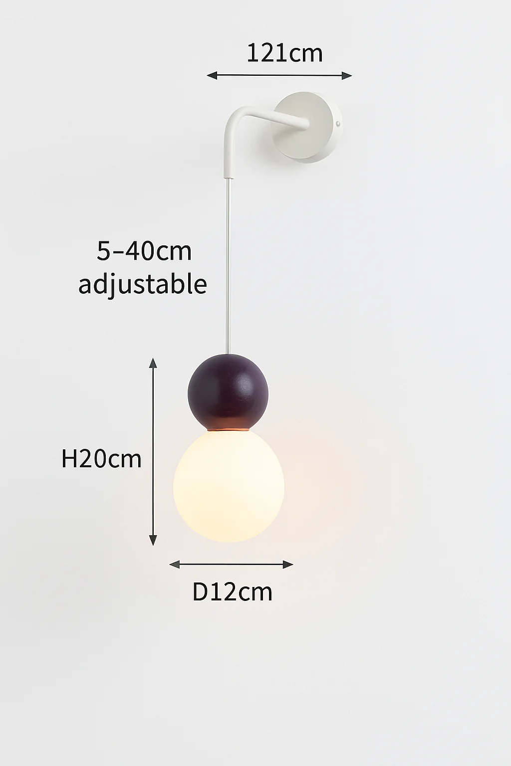 suspension danoise led boule lumineuse pour décoration intérieure - Image 26