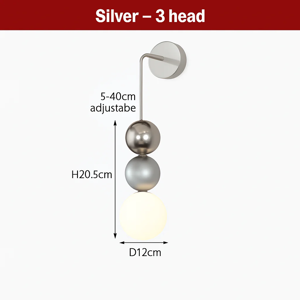 suspension danoise led boule lumineuse pour décoration intérieure - Image 27