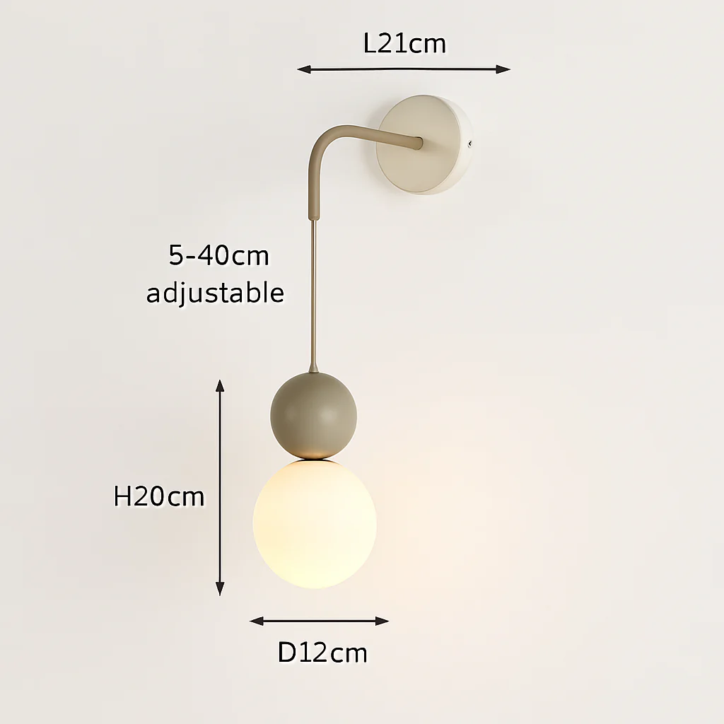 suspension danoise led boule lumineuse pour décoration intérieure - Image 7