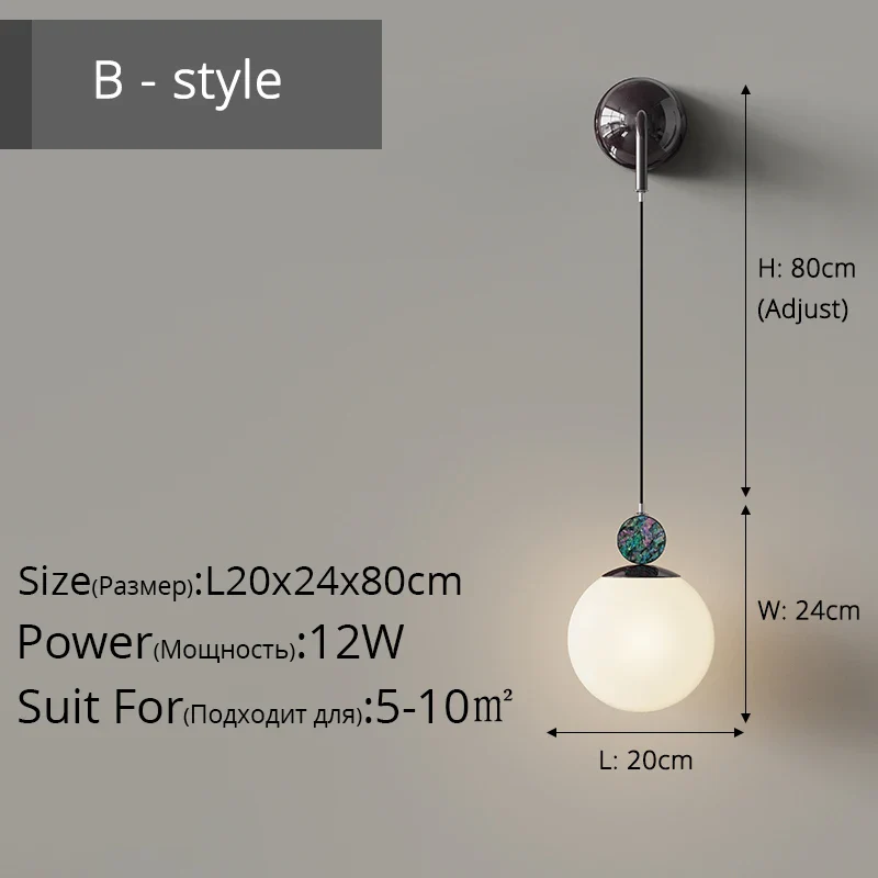suspension décorative en cristal de luxe pour intérieur - Image 10