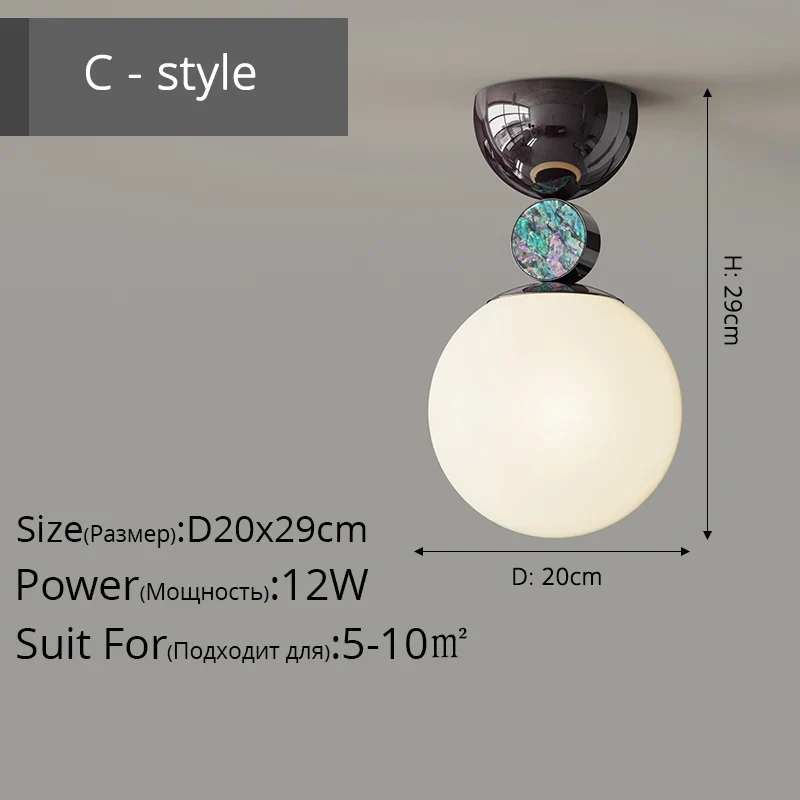 suspension décorative en cristal de luxe pour intérieur - Image 12