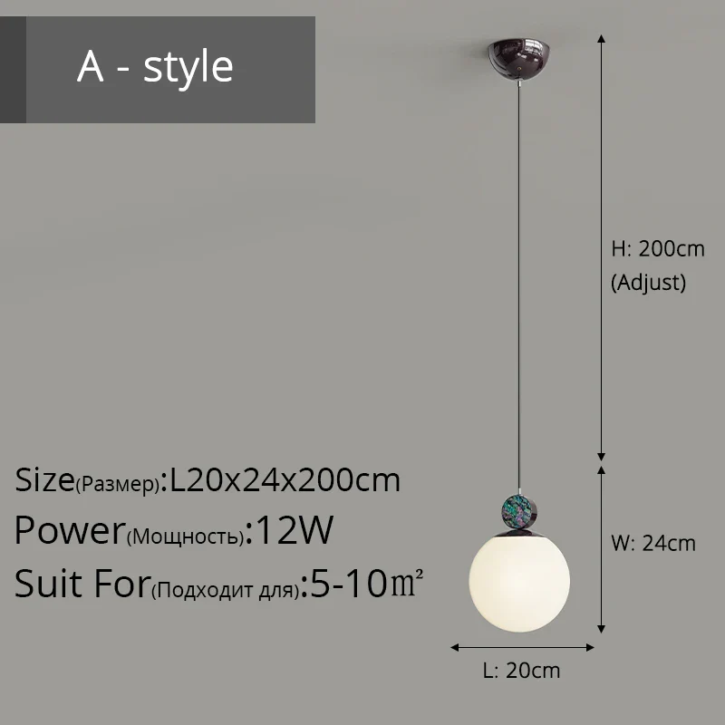 suspension décorative en cristal de luxe pour intérieur - Image 8