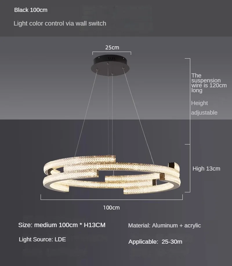 suspension design circulaire élégante pour intérieur moderne - Image 7