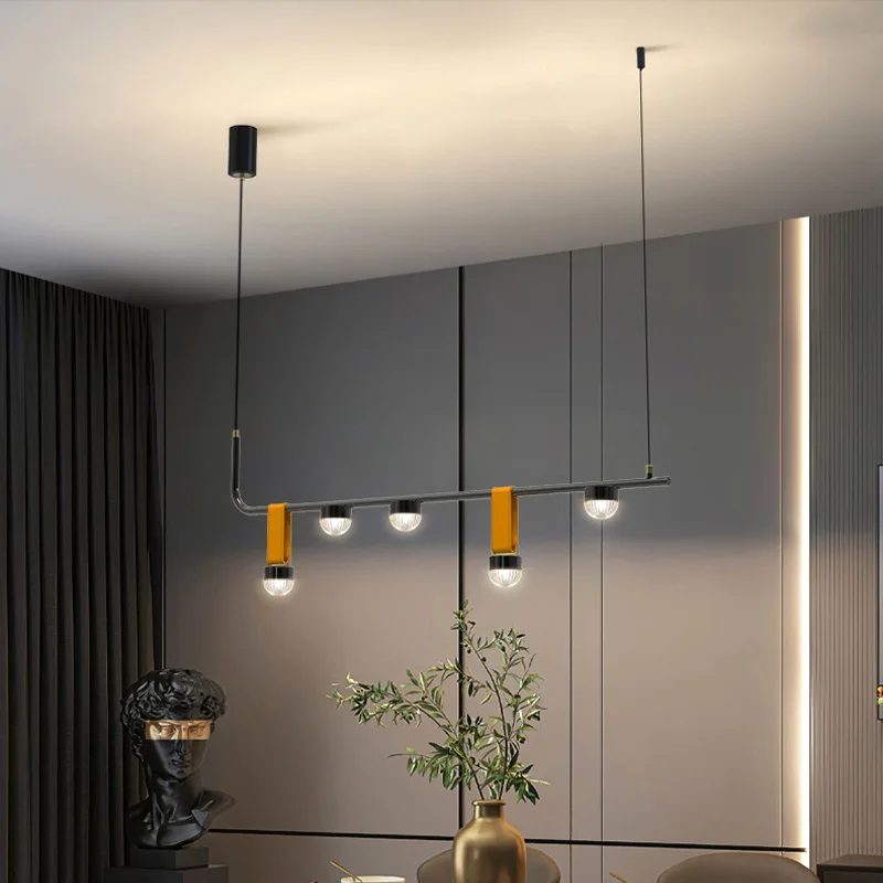 suspension design en cuir pour intérieur lumineux et élégant - Image 4
