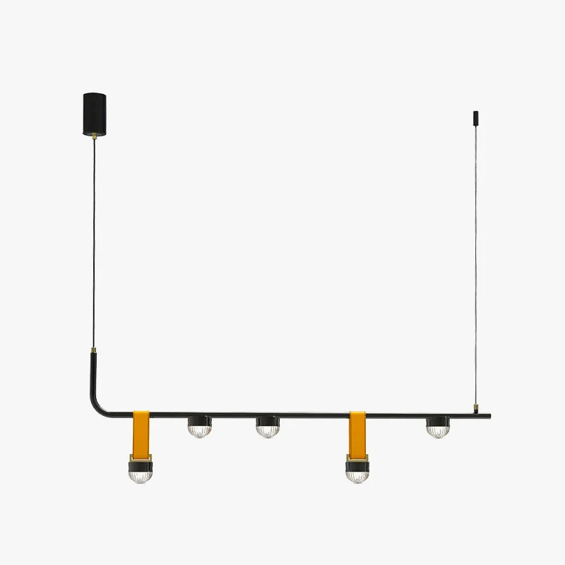 suspension design en cuir pour intérieur lumineux et élégant - Image 5