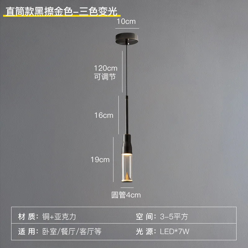 suspension design en cuivre pour éclairage intérieur chic - Image 6