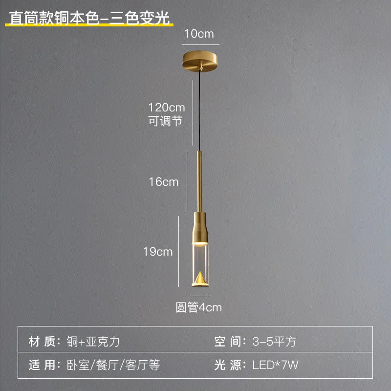suspension design en cuivre pour éclairage intérieur chic - Image 7
