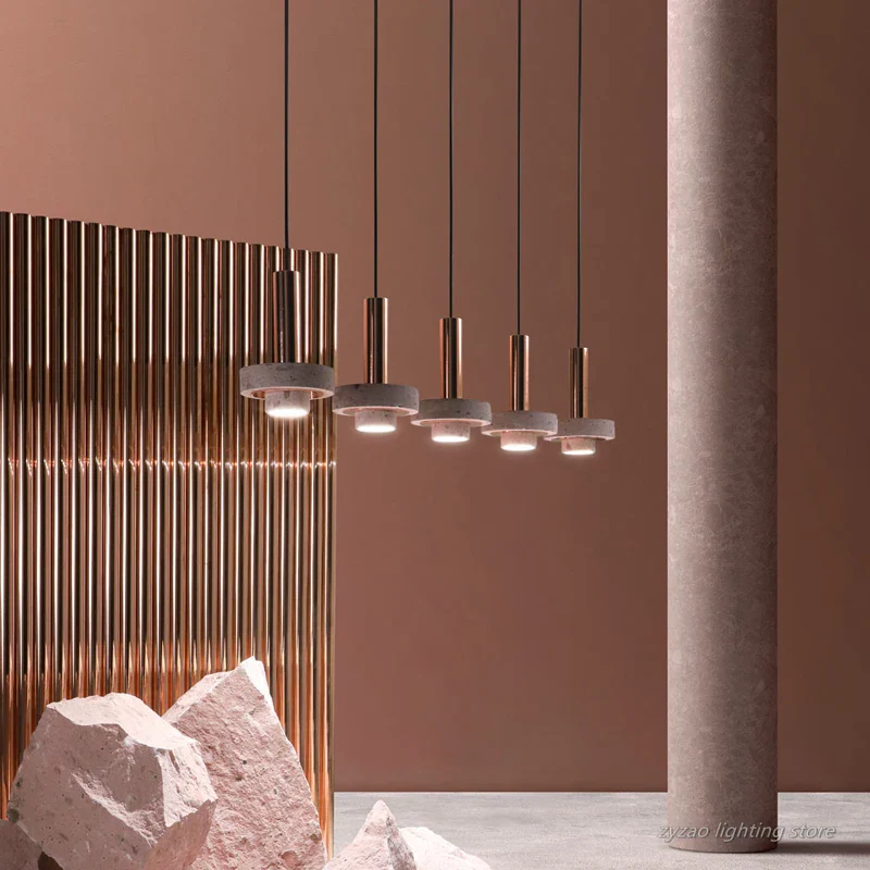 suspension design en pierre pour intérieur créatif et élégant - Image 2