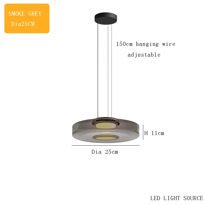 suspension design en verre série levels pour décoration moderne - Image 21