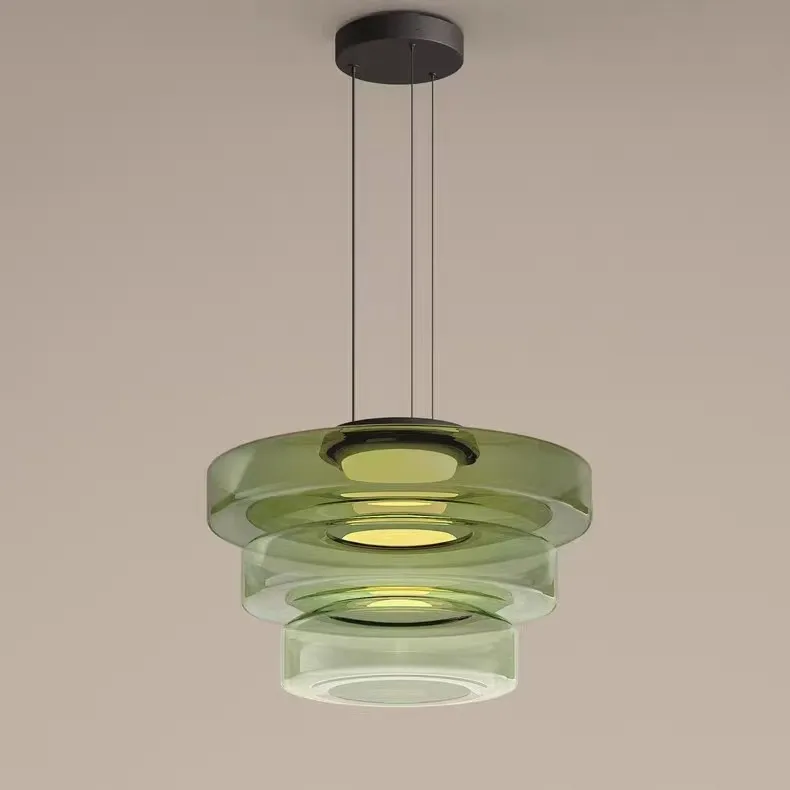 suspension design en verre série levels pour décoration moderne - Image 5