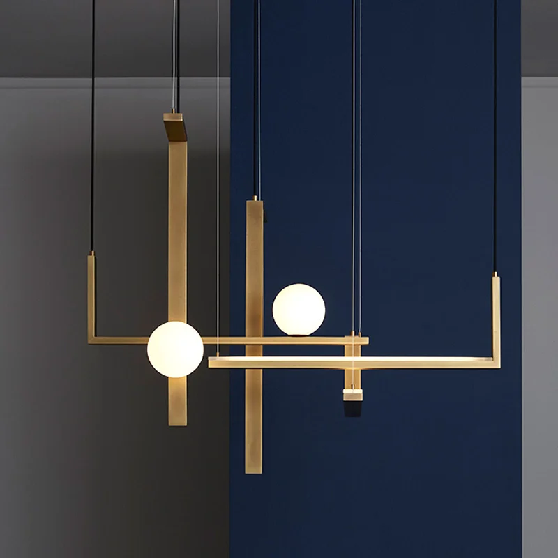 suspension design géométrique créatif pour éclairage moderne - Image 4