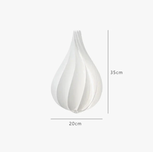 suspension design goutte d'eau style nordique créatif - Image 6