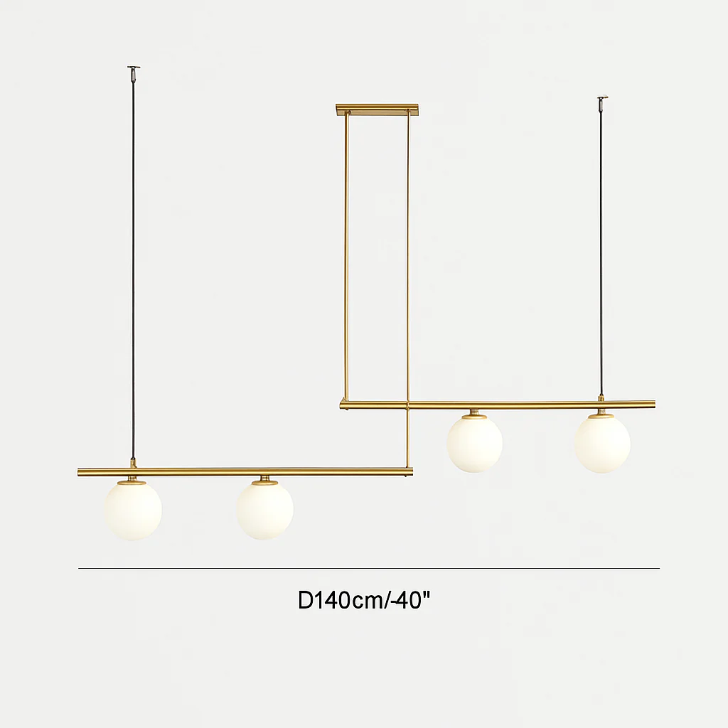 suspension design moderne avec boule de verre élégante - Image 11