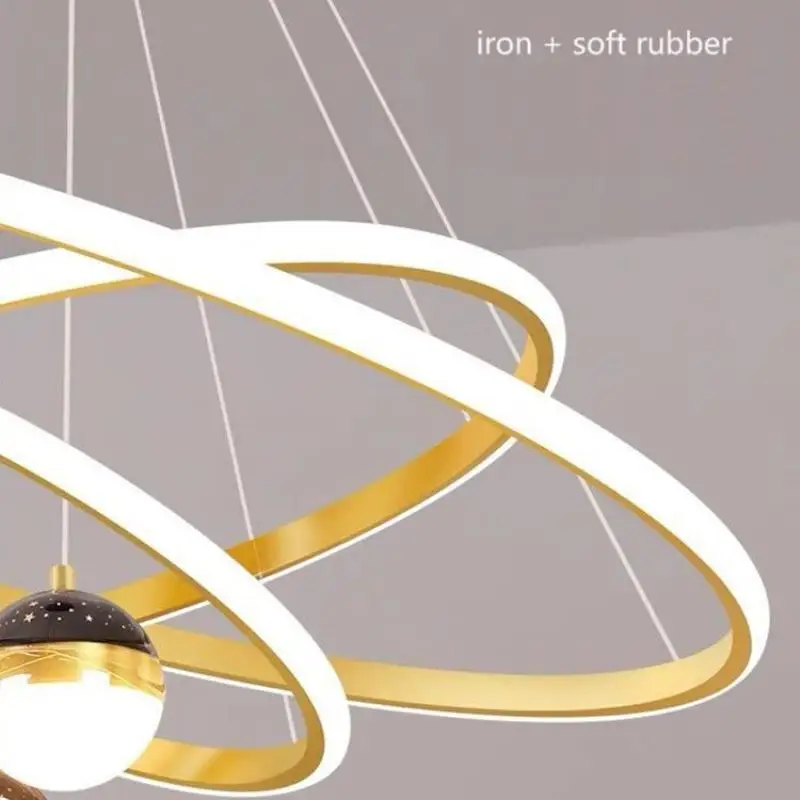 suspension design ronde en led pour décoration moderne - Image 5