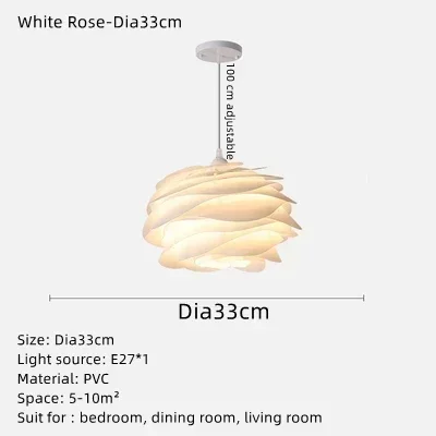 suspension en acrylique design danois pour décoration intérieure romantique - Image 7