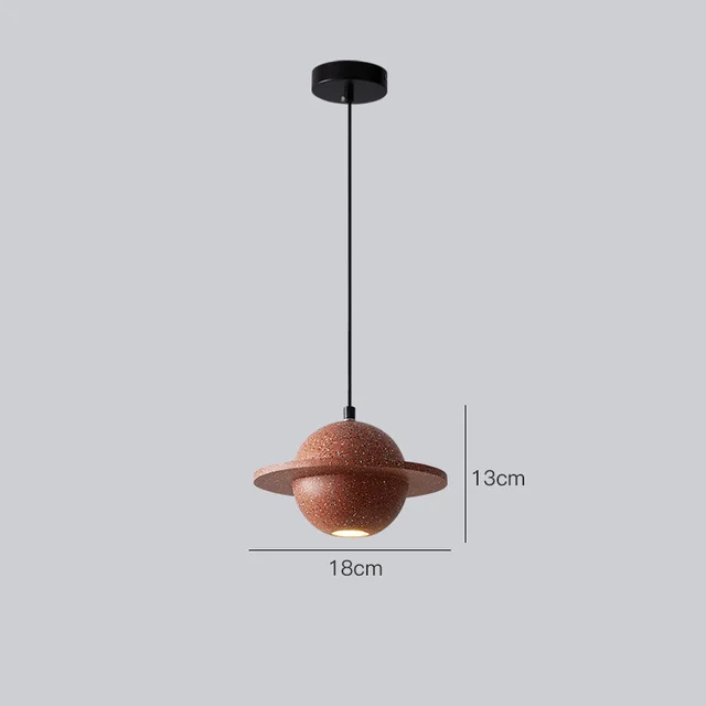 suspension en béton design mini planètes pour décoration intérieure - Image 11