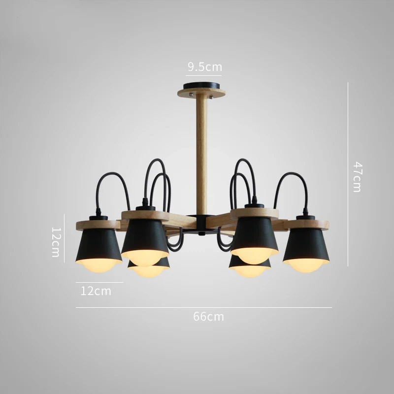 suspension en bois nordique pour décoration intérieure élégante - Image 11