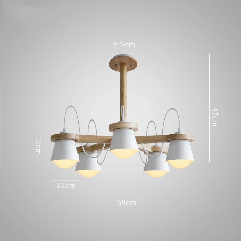 suspension en bois nordique pour décoration intérieure élégante - Image 7