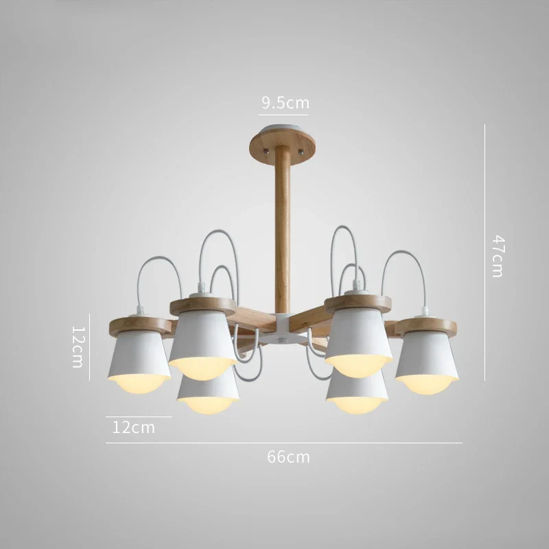 suspension en bois nordique pour décoration intérieure élégante - Image 9