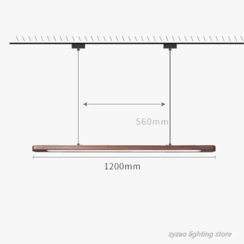 suspension en bois nordique pour décoration intérieure moderne - Image 6
