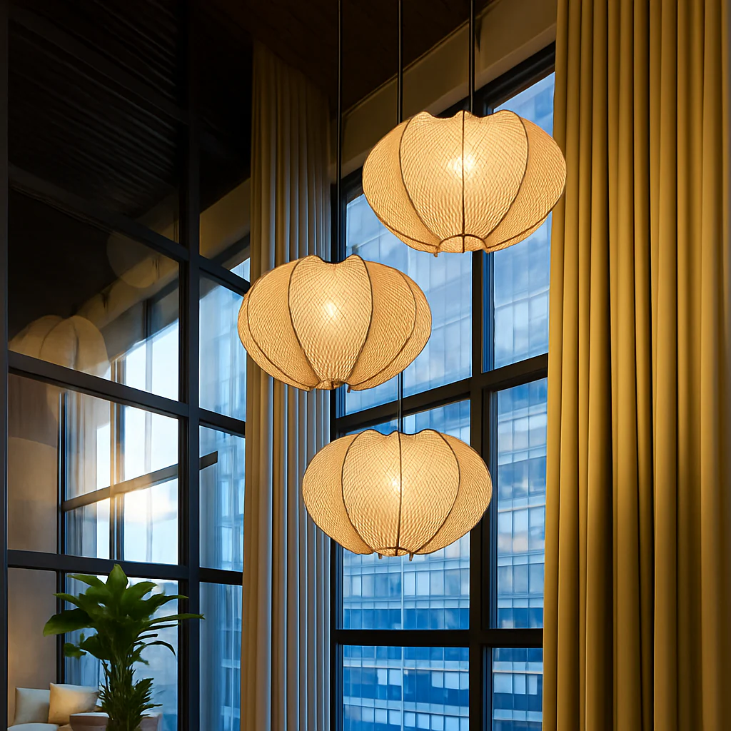 suspension en bois rétro style nordique pour décoration intérieure - Image 6