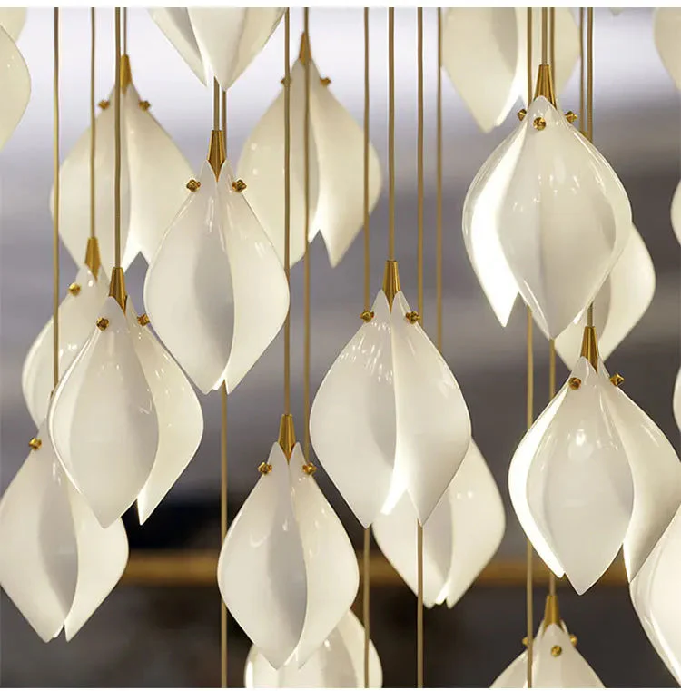 suspension en céramique nordique design fleur pour décoration intérieure - Image 3
