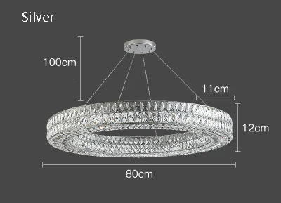suspension en cristal design postmoderne pour intérieur élégant - Image 9