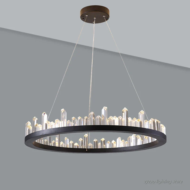 suspension en cristal moderne pour décoration intérieure élégante - Image 3