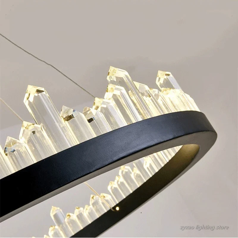 suspension en cristal moderne pour décoration intérieure élégante - Image 4