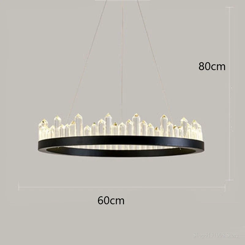 suspension en cristal moderne pour décoration intérieure élégante - Image 8