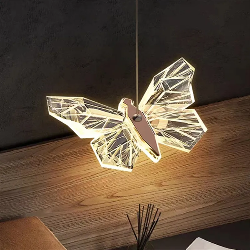 suspension en cristal nordique avec éclairage moderne décoratif - Image 3