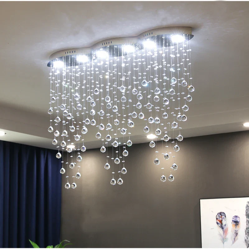 suspension en cristal pour décoration intérieure moderne élégante et lumineuse - Image 2