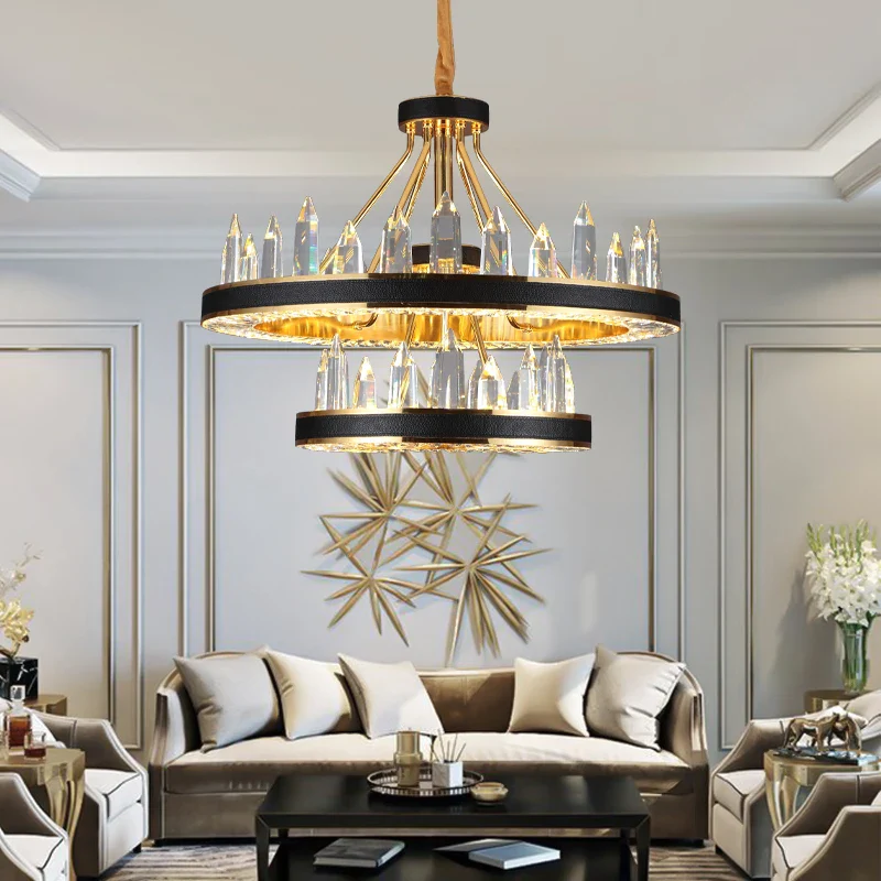 suspension en cristal transparent pour une décoration moderne - Image 4