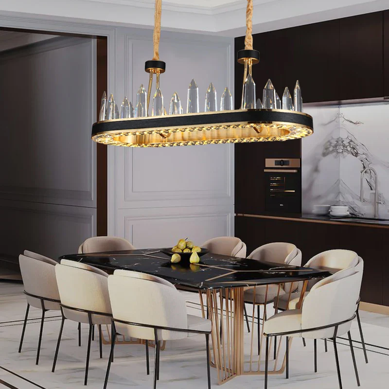 suspension en cristal transparent pour une décoration moderne - Image 5