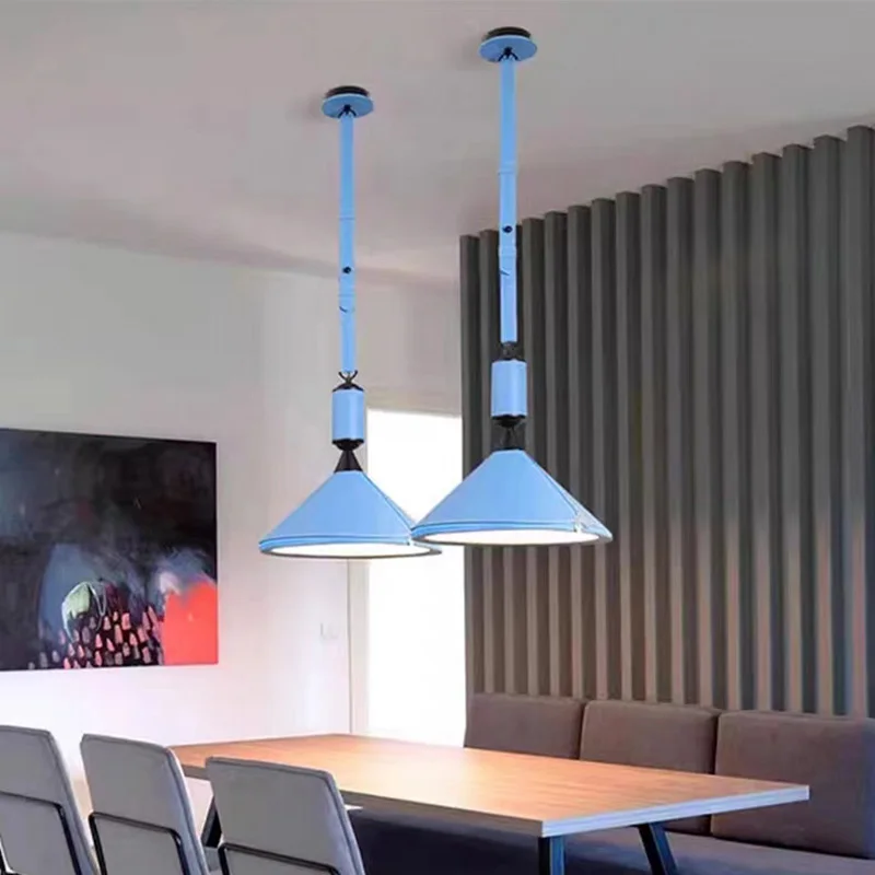 suspension en cuir artificiel style art déco pour intérieur - Image 3