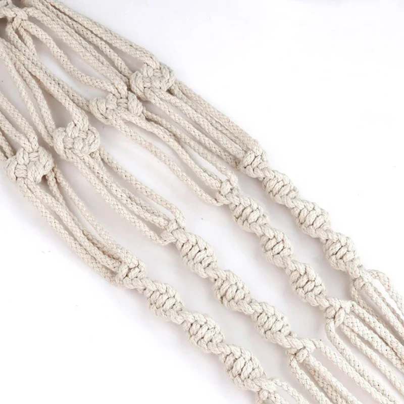 suspension en macramé pour plantes et décoration intérieure - Image 8