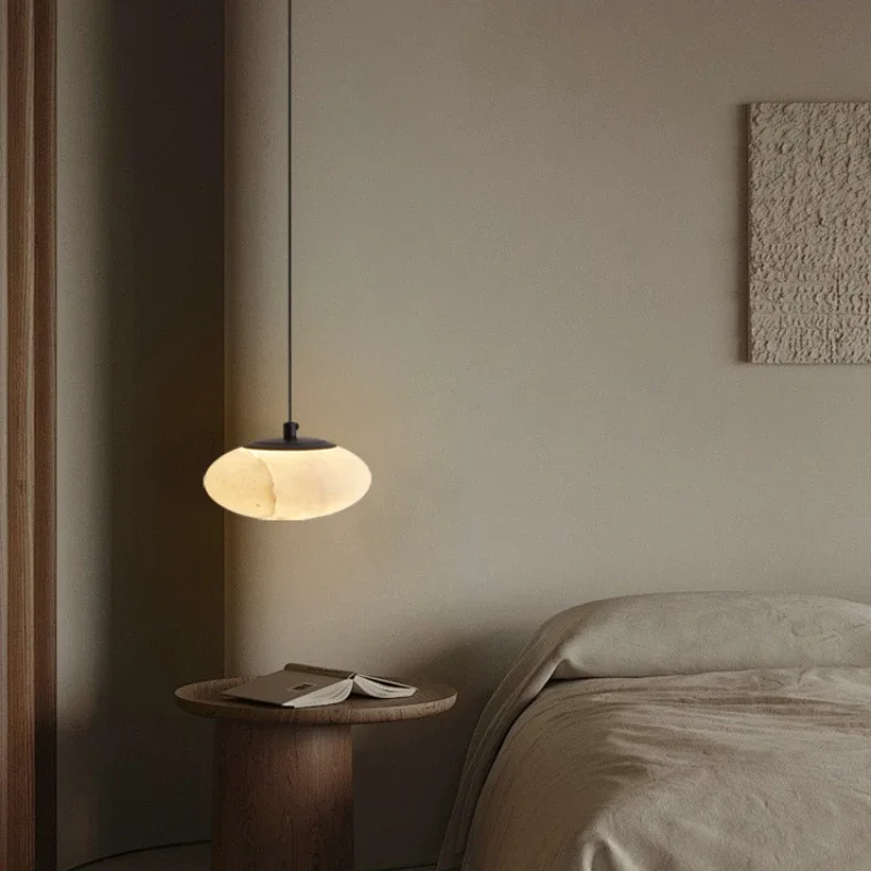 suspension en marbre à led design nordique décoratif pour intérieur - Image 3