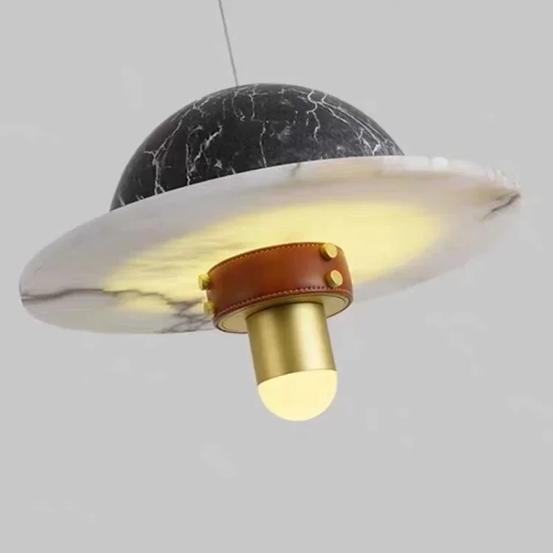 suspension en marbre design nordique pour intérieur moderne - Image 6