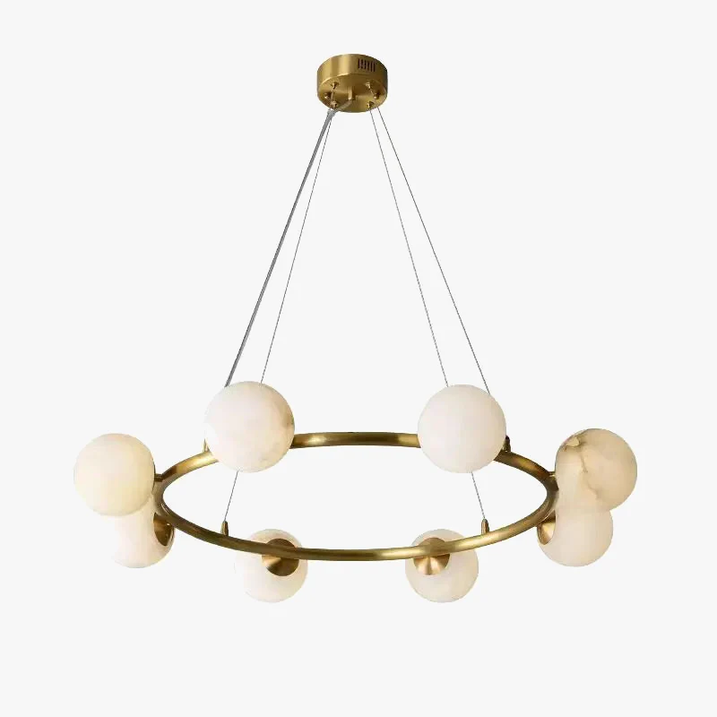 suspension en marbre et cuivre pour un éclairage luxueux créatif - Image 6