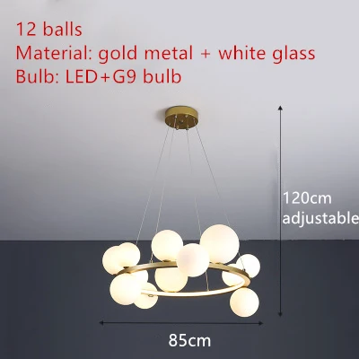suspension en métal noir avec cordon réglable pour éclairage intérieur - Image 13