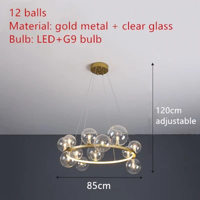 suspension en métal noir avec cordon réglable pour éclairage intérieur - Image 17