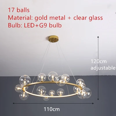 suspension en métal noir avec cordon réglable pour éclairage intérieur - Image 19