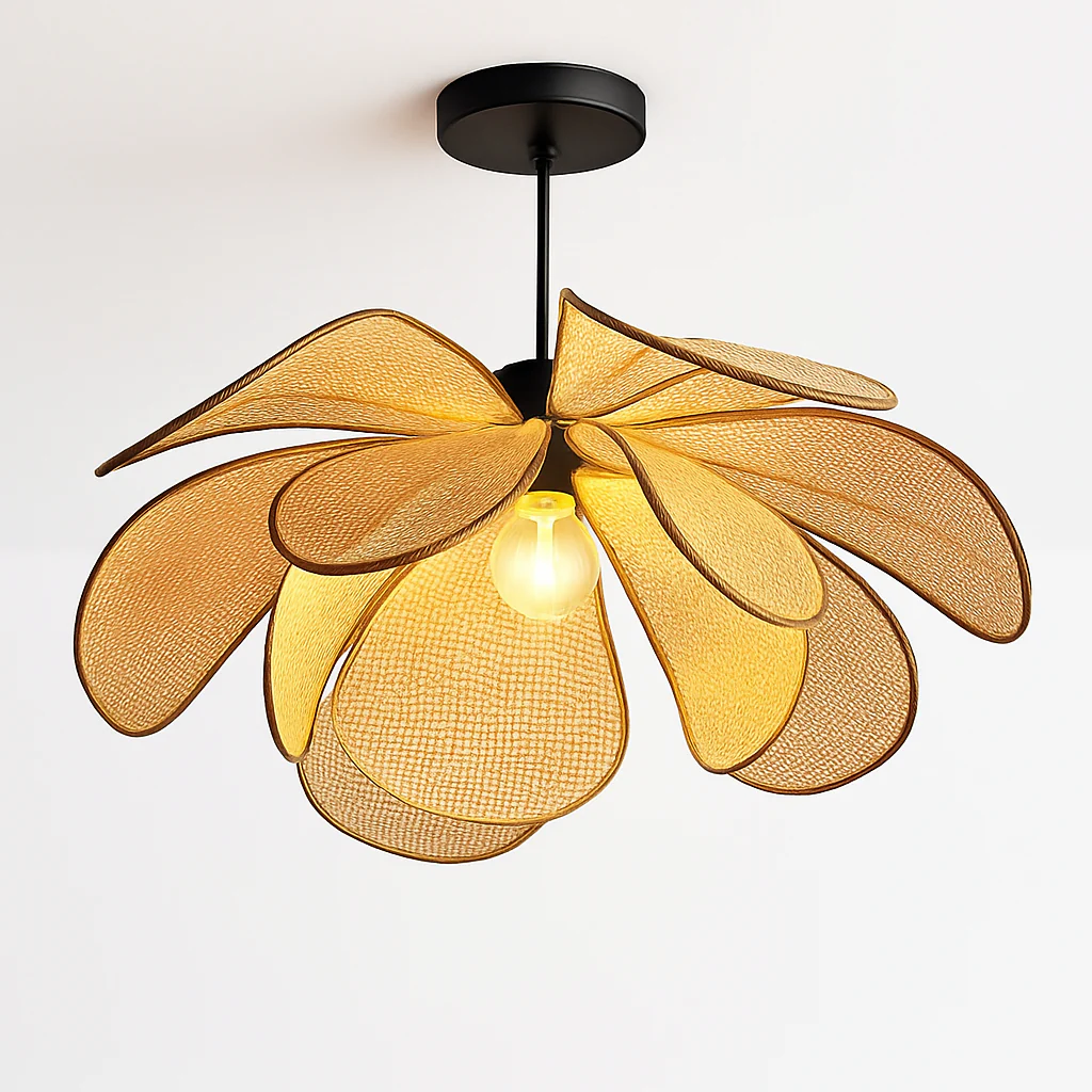 suspension en rotin tissé pour un décor élégant et moderne - Image 10